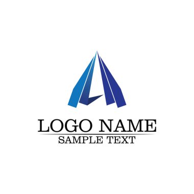 Bir Harf Logosu İş Şablonu