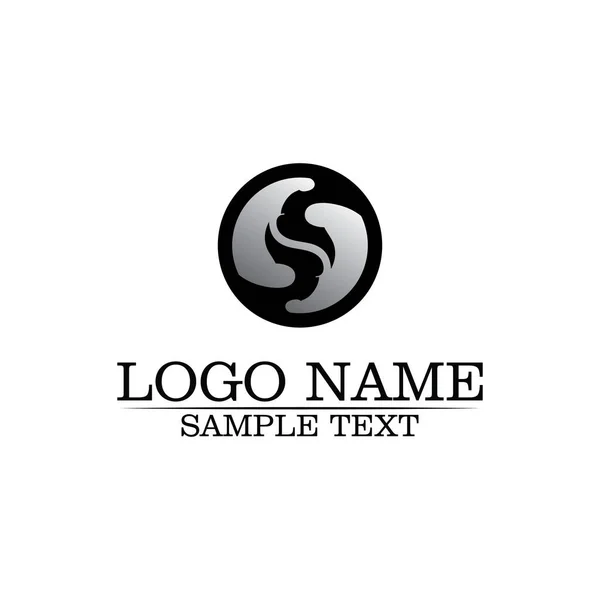 Üzleti Vállalati Levél Logó Design Vecto — Stock Vector