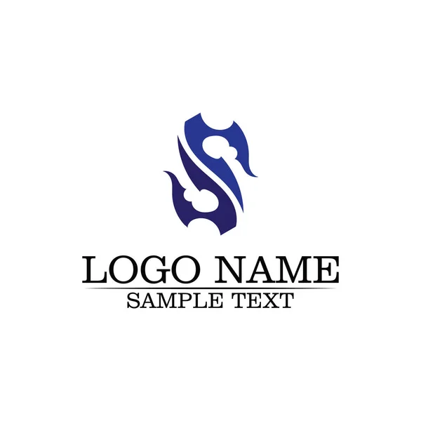 Üzleti Vállalati Levél Logó Design Vecto — Stock Vector