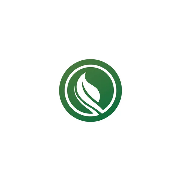 Дизайн Векторного Логотипа Дерева Экологически Чистая Концепция — стоковый вектор