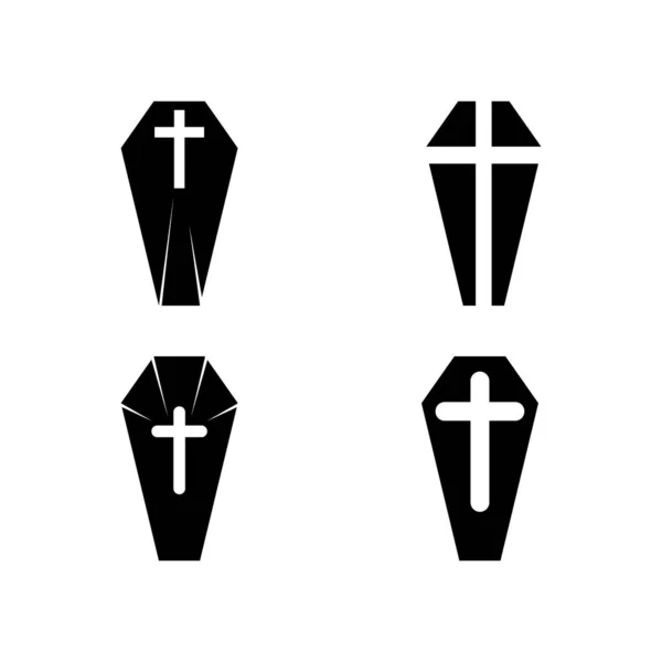 Cruz Cristo Logotipo Vetor — Vetor de Stock