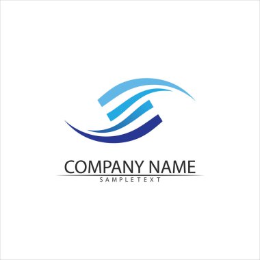 su damlası Logo Şablonu vektör çizimi tasarımı