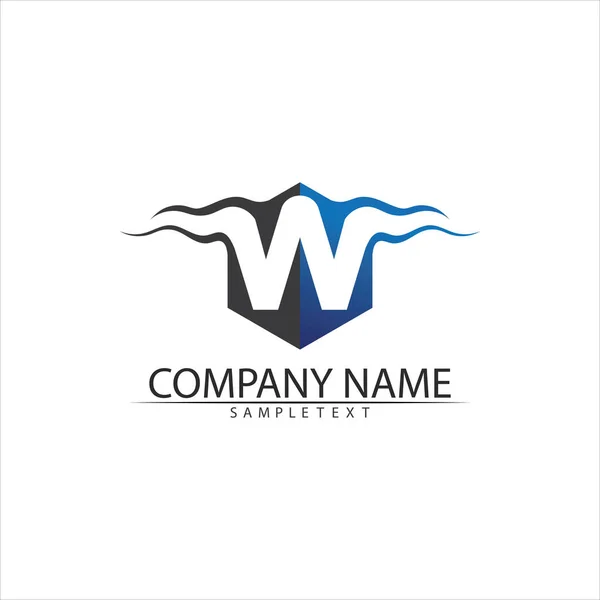 Waterdruppel Logo Template Vector Illustratie Ontwerp — Stockvector