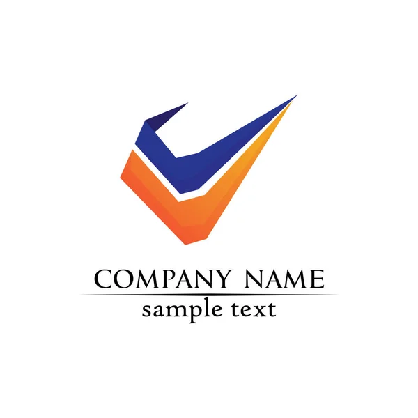 Logotipo Corporativo Design Vetor Letras Logotipo Negócio Símbolos Modelo — Vetor de Stock
