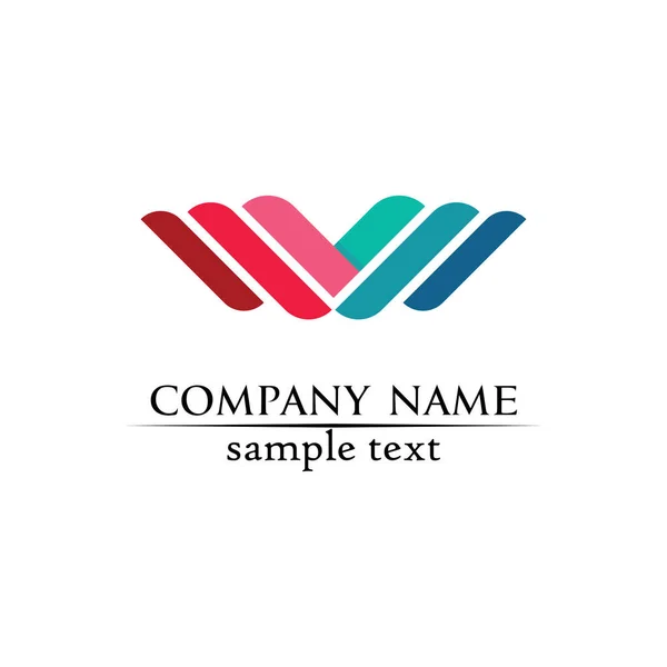 Business Finance Logo Professionale Modello Icona Vettoriale — Vettoriale Stock
