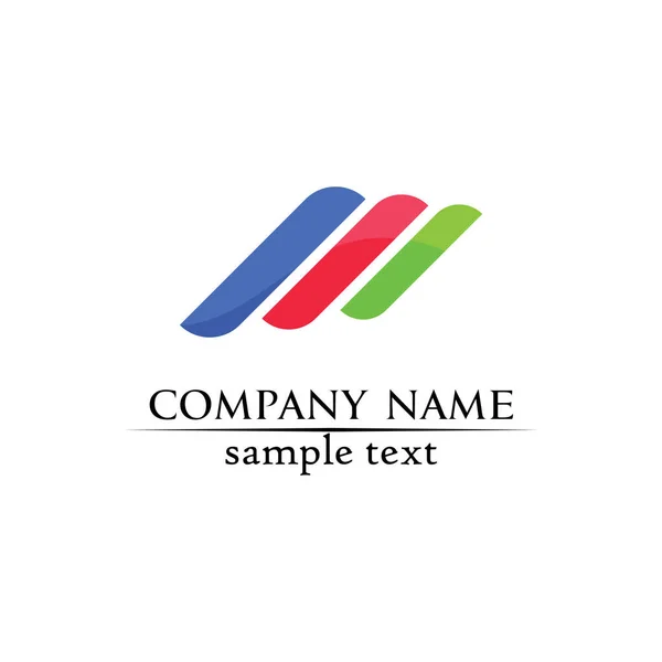 Business Finance Professionell Logotyp Mall Vektor Ikon — Stock vektor