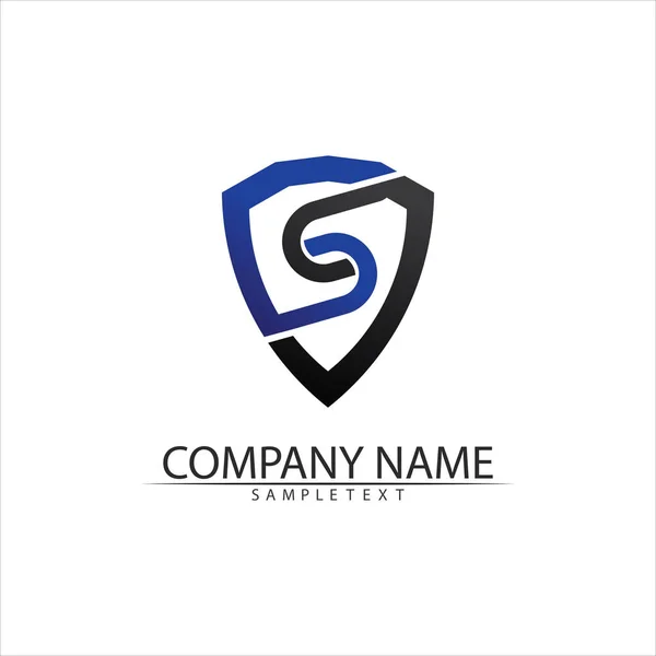 Business Corporate Písmeno Logo Design Vektor — Stockový vektor