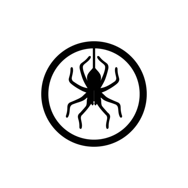 Vecteur Araignée Logo Animal Insecte — Image vectorielle