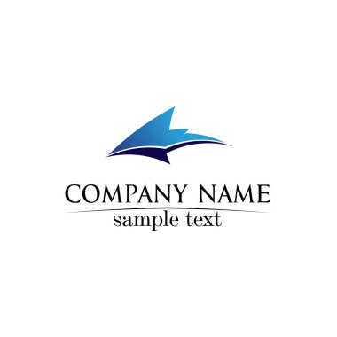 Ok vektör illüstrasyon simgesi Logo Şablonu tasarımı