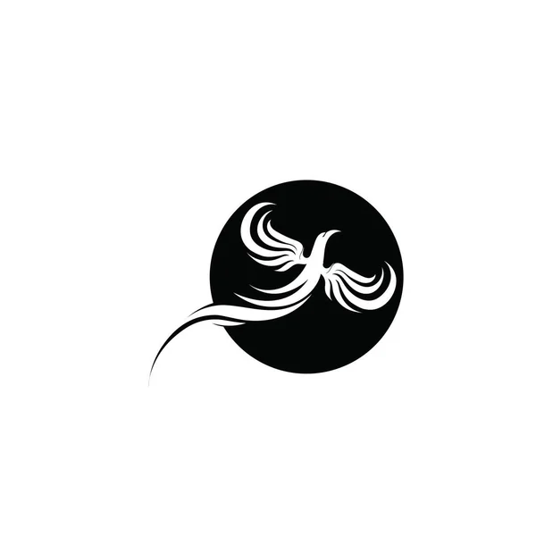 Falcon Wings Logotyp Mall Vektor Ikon Logotyp Design — Stock vektor