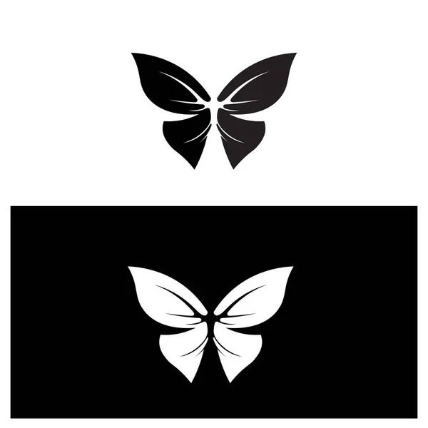 Vector Mariposa Conceptual Simple Icono Colorido Logo Vector Animal — Archivo Imágenes Vectoriales