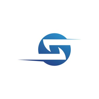 Dalgalar plaj logosu mavisi ve semboller simge uygulaması