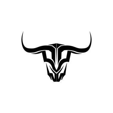 Boğa boynuzu logosu ve semboller simge uygulaması