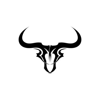 Boğa boynuzu logosu ve semboller simge uygulaması