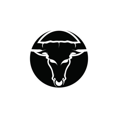 Boğa boynuzu logosu ve semboller simge uygulaması