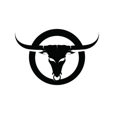 Boğa boynuzu logosu ve semboller simge uygulaması