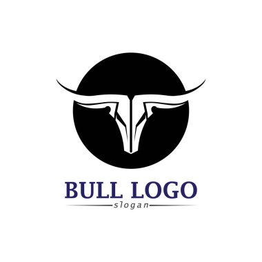 Boğa boynuzu logosu ve semboller simge uygulaması