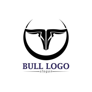 Boğa boynuzu logosu ve semboller simge uygulaması