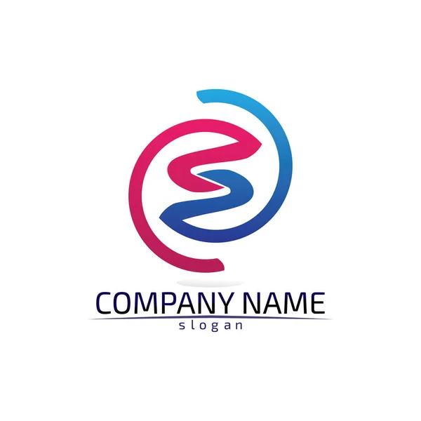 Business Corporate Letter Logo Design Vector — Stock Vector