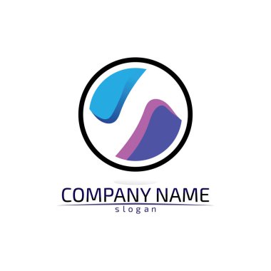 Ses dalgaları vektör çizim şablonu