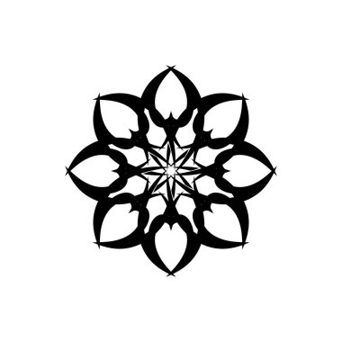 kabile etnik dövme ikonu vektör illüstrasyon tasarımı