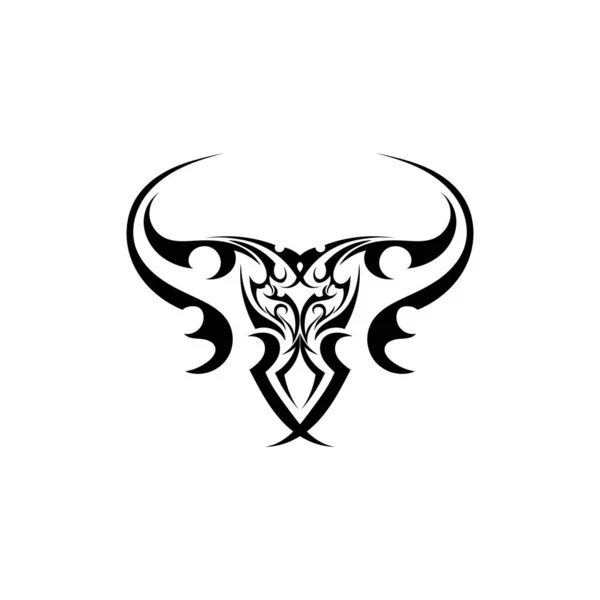 Törzsi Etnikai Tetoválás Ikon Vektor Illusztráció Tervezés — Stock Vector