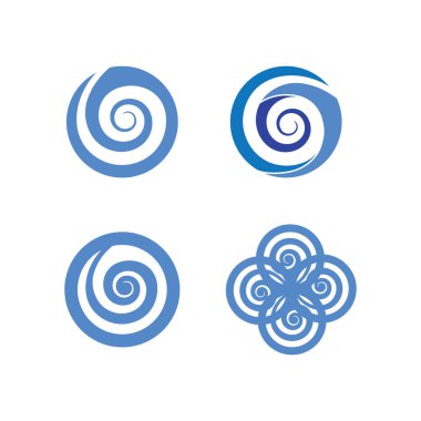 su damlası Logo Şablonu vektör çizimi dekoru