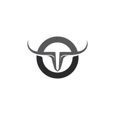 Boğa boynuzu logosu ve semboller simge uygulaması