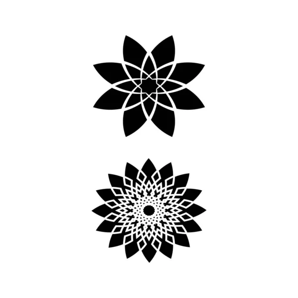 Tribal Étnica Tatuaje Icono Vector Ilustración Diseño — Vector de stock