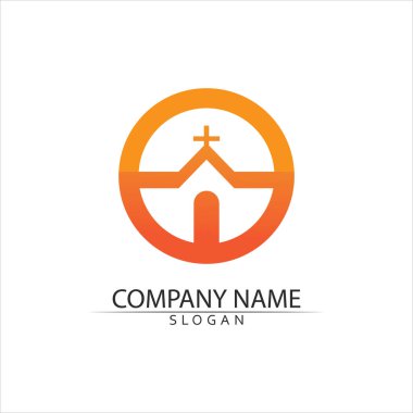 Emlak ve ev binaları vektör logo şablonları