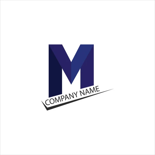 Lettera Logo Modello Disegno Vettoriale Illustrazione — Vettoriale Stock