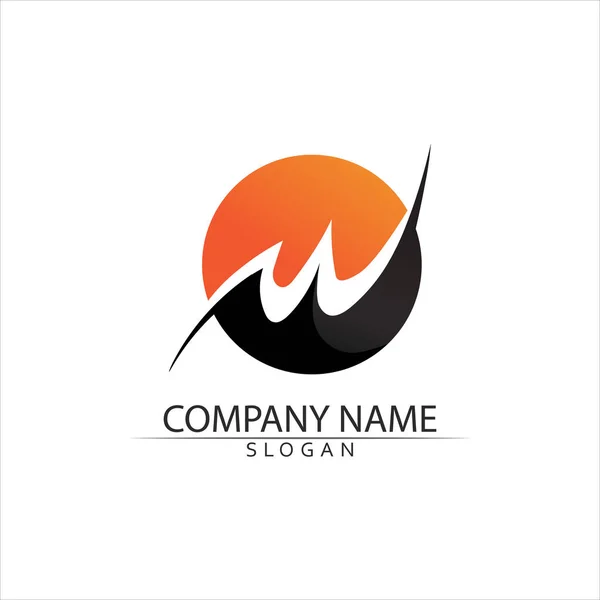 Lettre Logo Modèle Vectoriel Illustration Design — Image vectorielle