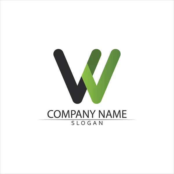 Letter Logo Sjabloon Vector Illustratie Ontwerp — Stockvector