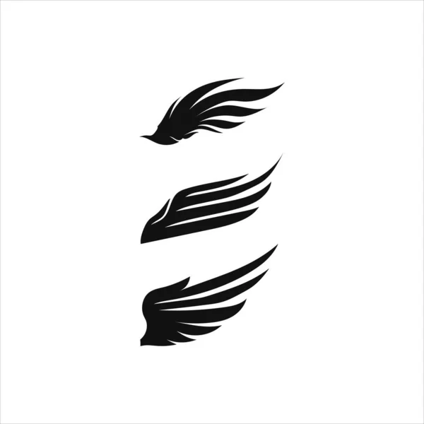 Falcon Logo Plantilla Vector Ilustración Diseño — Archivo Imágenes Vectoriales