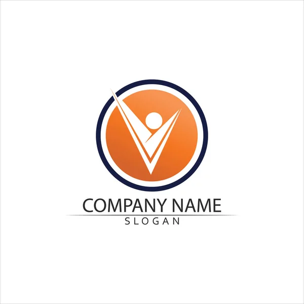 Carta Logo Template Vetor Ícone Ilustração —  Vetores de Stock