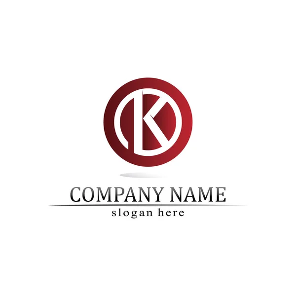 Logo Design Buchstabe Schrift Konzept Business Logo Vektor Und Design — Stockvektor