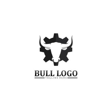 Bufalo kafası, inek, hayvan maskotu logosu spor boynuzu bufalosu, hayvan, memeli, baş logosu, vahşi, matado