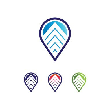 Emlak ve ev binaları vektör logo şablonları