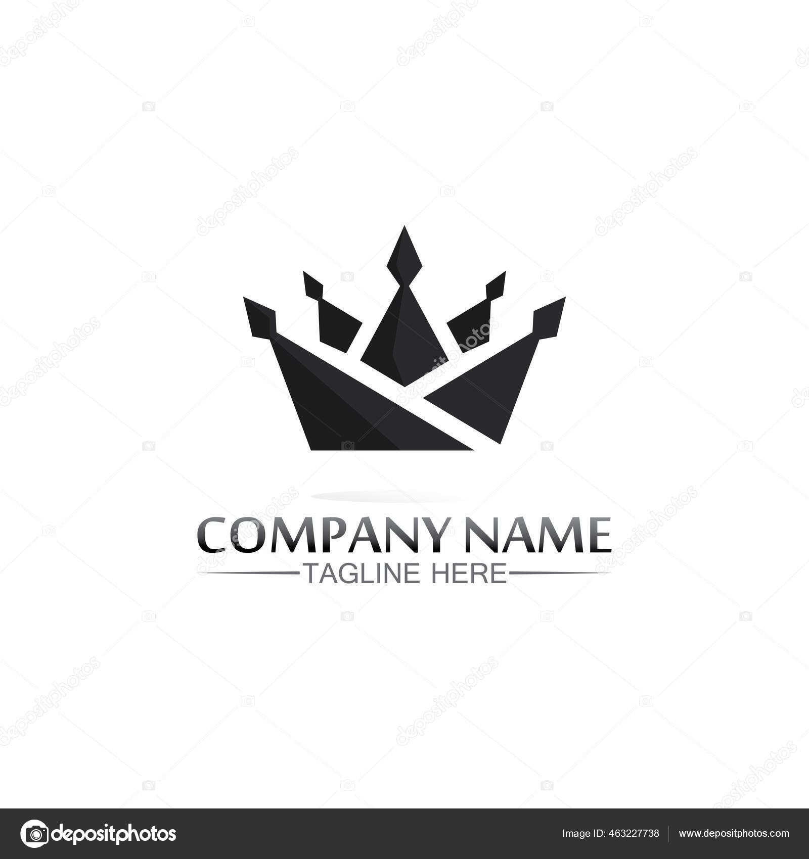 King and Queen Logo Template