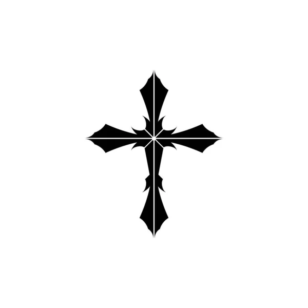 Kreuz Und Christus Logo Und Vektor — Stockvektor