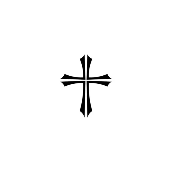 Logo Wektor Krzyża Chrystusa — Wektor stockowy