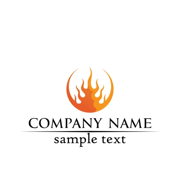 Api Logo Alam Dan Simbol Ikon Templat Vektor Stok oleh ©Anggawork 428040022