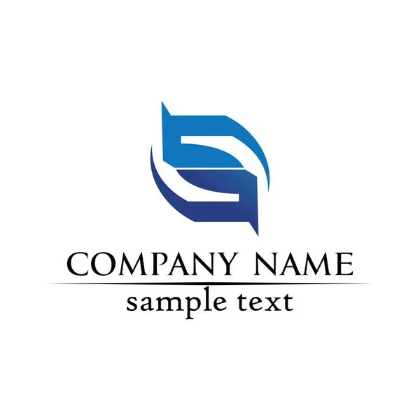 Επιχειρηματική Επιστολή Λογότυπο Σχεδιασμό Διάνυσμα — Διανυσματικό Αρχείο