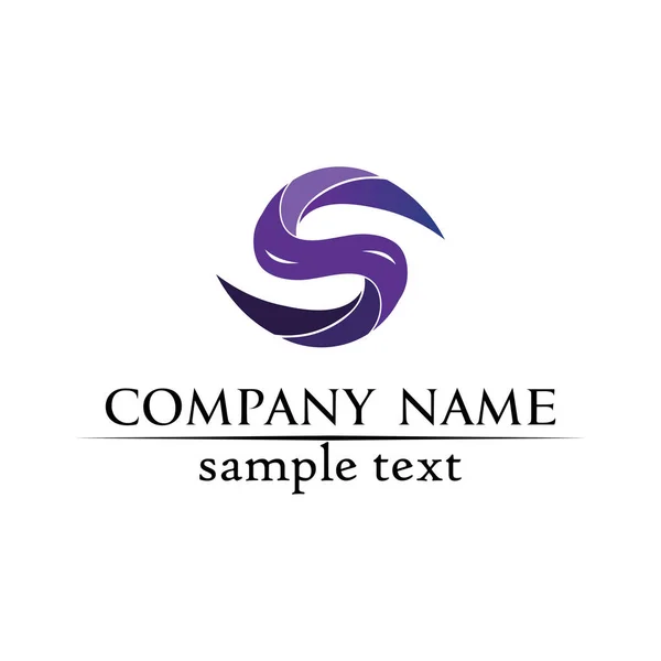 Carta Corporativa Negócios Logo Design Vector —  Vetores de Stock