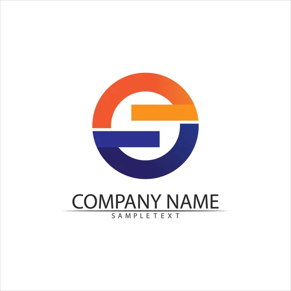 Business Corporate Písmeno Logo Design Vektor — Stockový vektor