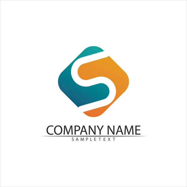 Business Corporate Letter Logo Ontwerp Vector — Stockvector