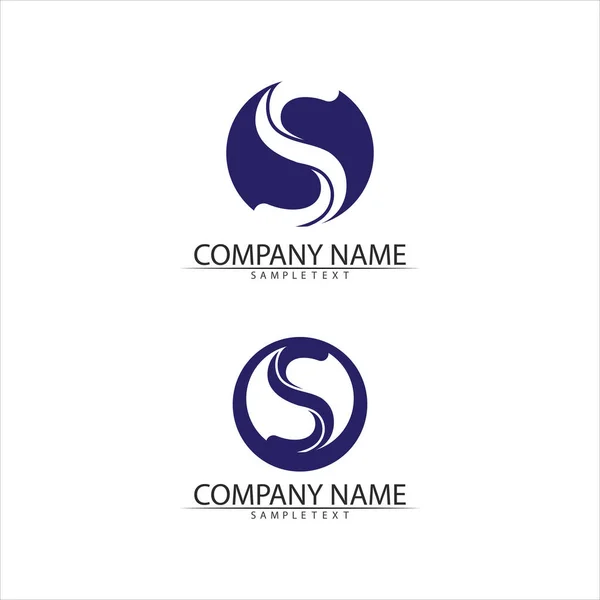 Empresa Corporativa Letra Logo Diseño Vector — Vector de stock