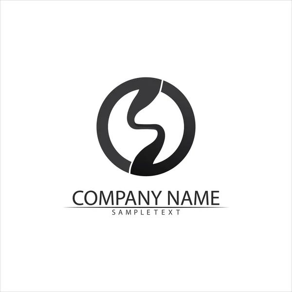 Biznes Korporacyjny Litera Wektor Projektowania Logo — Wektor stockowy