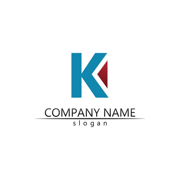 ออกแบบโลโก กษร กษร Concept Business Logo เวกเตอร และการออกแบบ — ภาพเวกเตอร์สต็อก