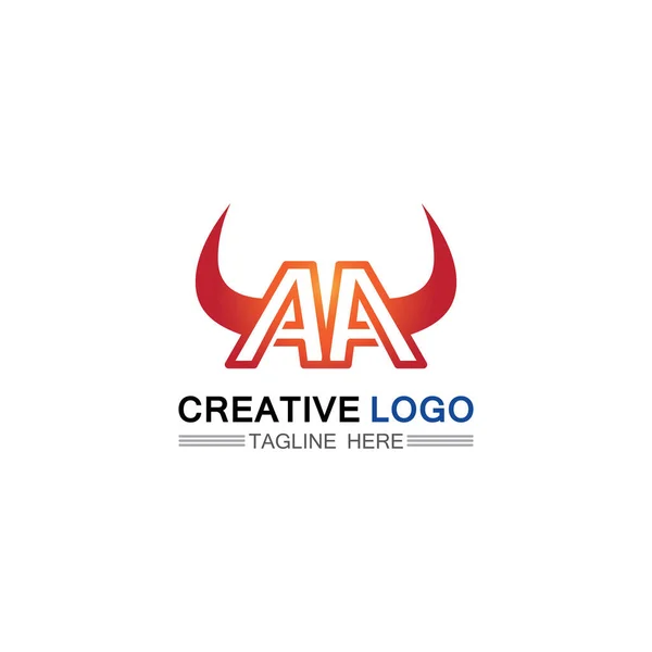 Letter Logo Mall Vektor Ikon Illustration Design — Stock vektor